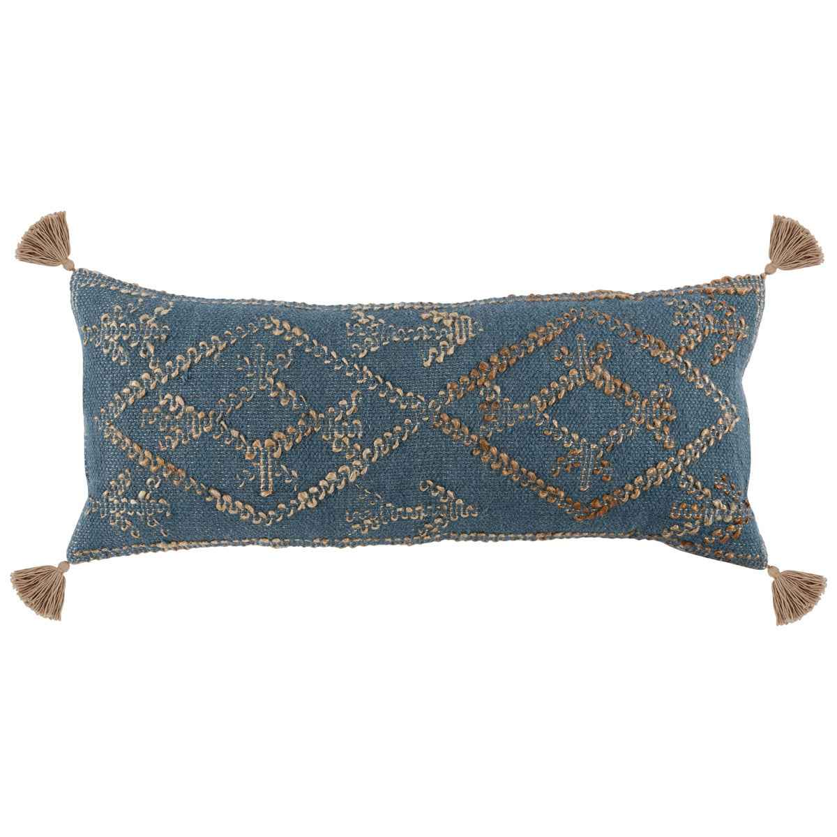 CP Farm Blue/Natural 16x36 Throw Pillow (Set of 2) by Classic Home at Eve Furniture