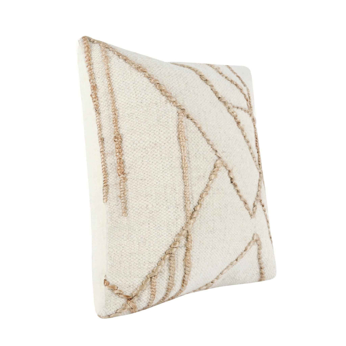 CP Sintra Ivory/Natural 22x22 Throw Pillow (Set of 2) by Classic Home at Eve Furniture