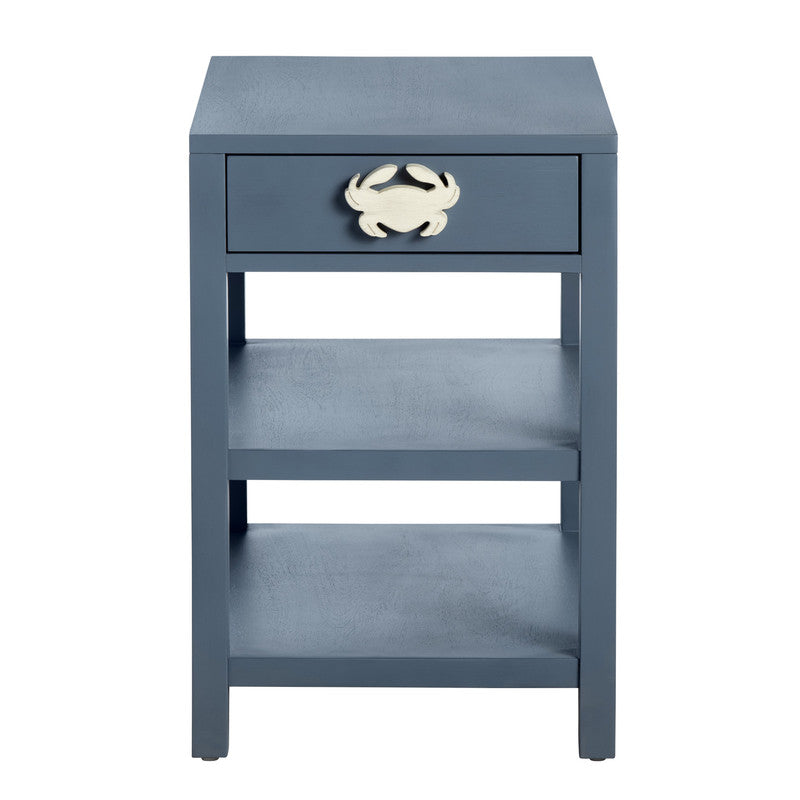 Crab İsland Blue Chairside by Crestview at Eve Furniture