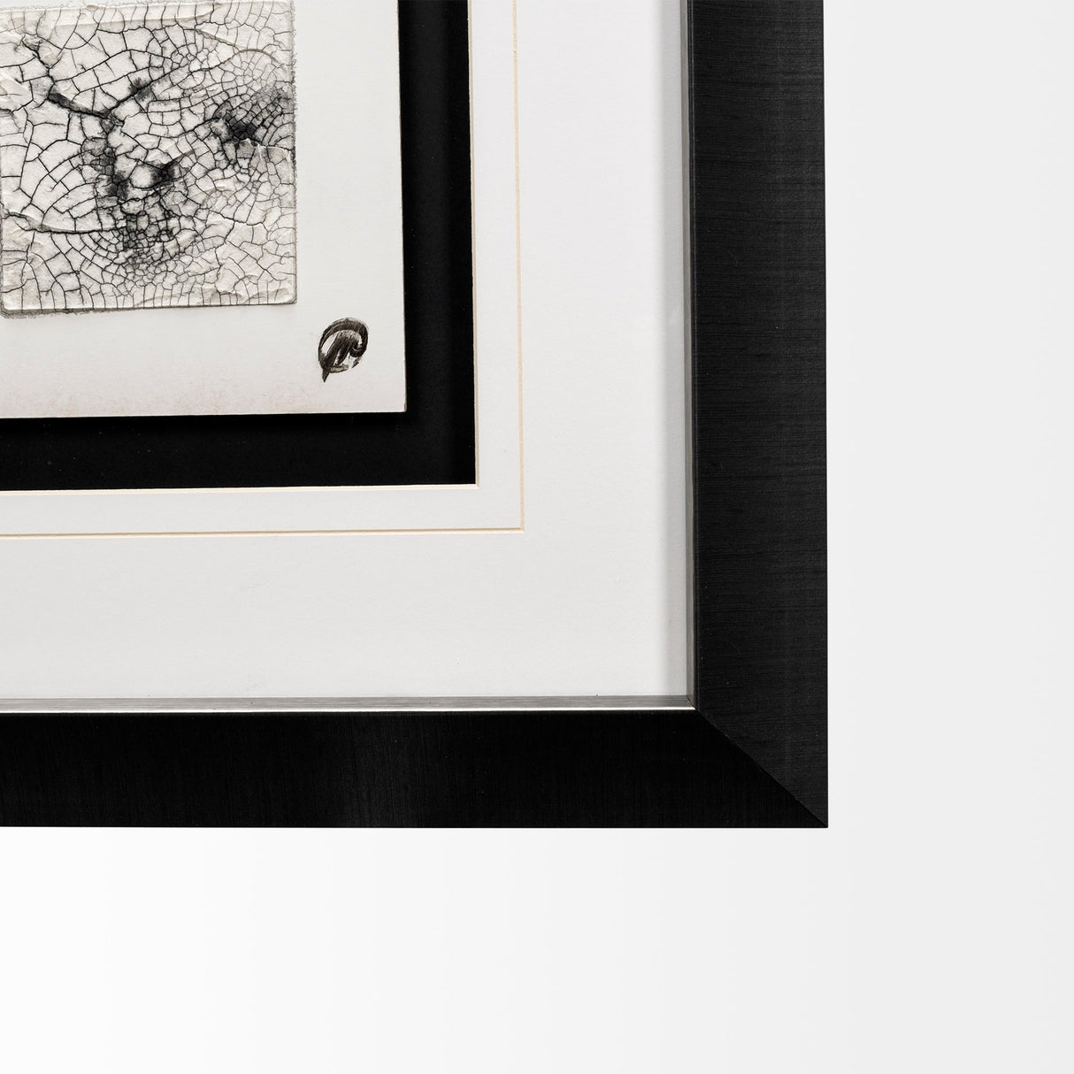 Cracking Blocks by Studio M a handmade Original Framed Artwork under Glass by Mercana at Eve Furniture