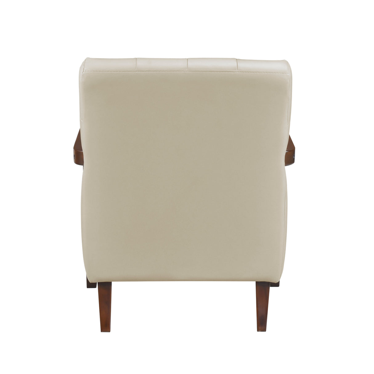 Crafton Beige Leather Accent Chair by Homelegance at Eve Furniture