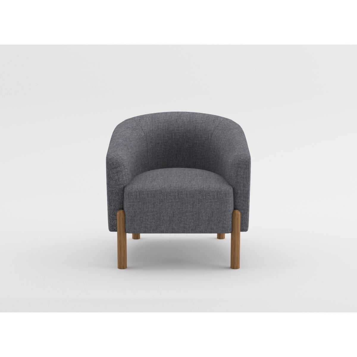 Crafton Dark Brown Leather Accent Chair by Homelegance at Eve Furniture