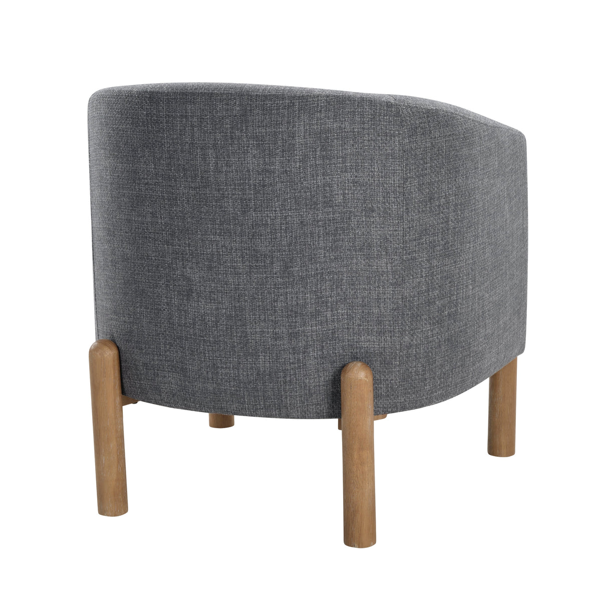 Crafton Dark Brown Leather Accent Chair by Homelegance at Eve Furniture