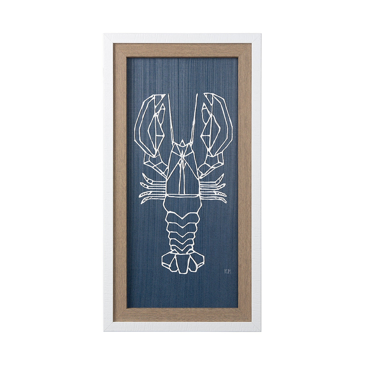 Crawfish II by Mercana Studio a Hand Embellished Textured Framed Art Print by Mercana at Eve Furniture