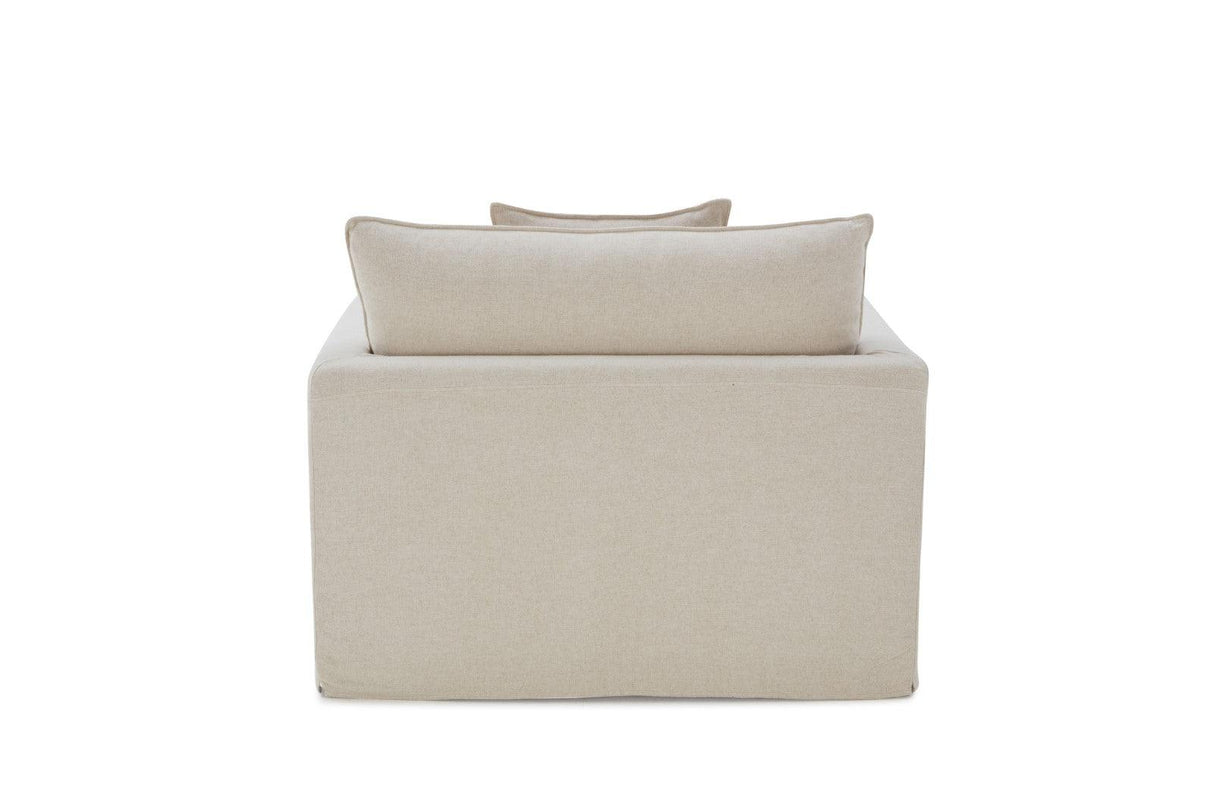 Crayford Taupe Chair by Furniture of America at Eve Furniture