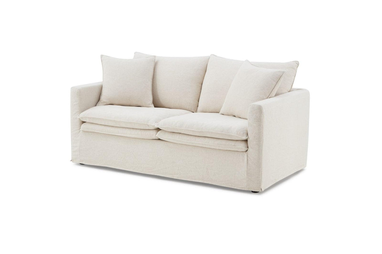 Crayford Taupe Loveseat by Furniture of America at Eve Furniture