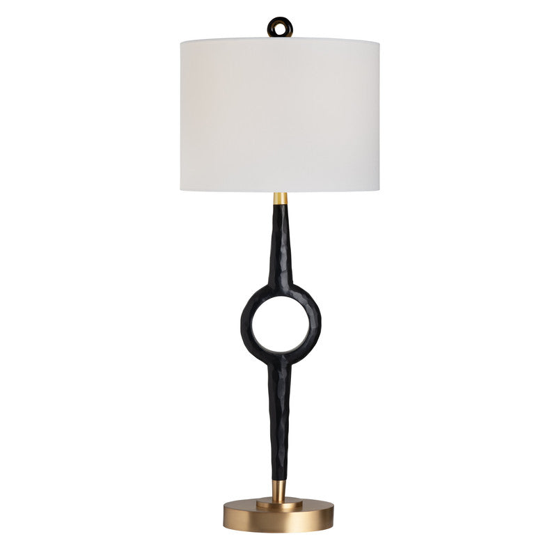 Creed Black/Gold Table Lamp (Set of 2) by Crestview at Eve Furniture