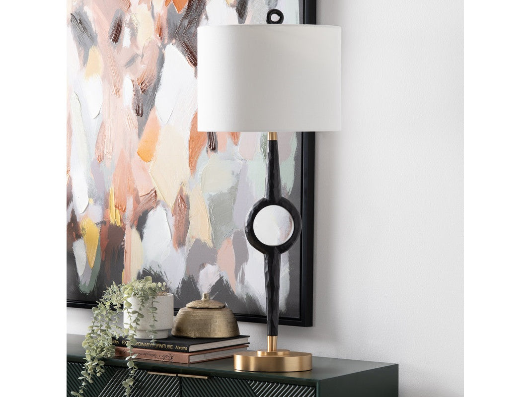 Creed Black/Gold Table Lamp (Set of 2) by Crestview at Eve Furniture