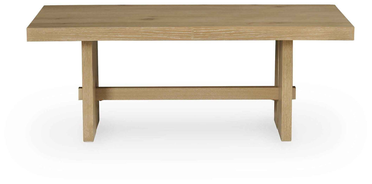 Crendlin Light Brown Coffee Table by Ashley at Eve Furniture
