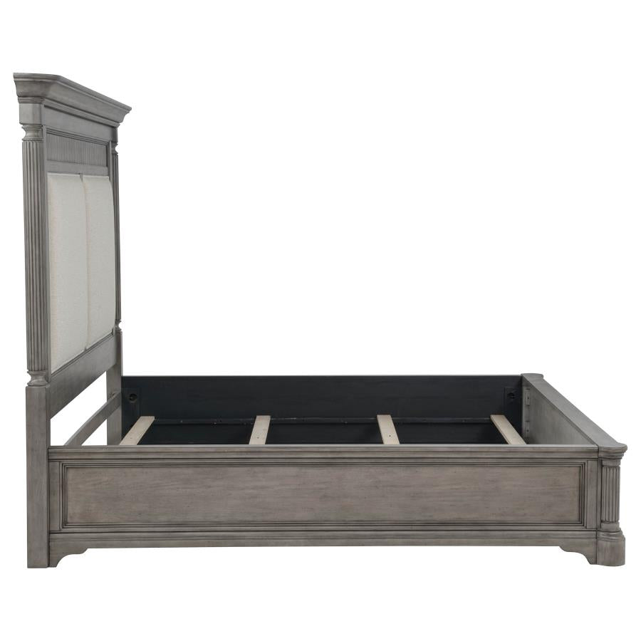 Cresswell Weathered Taupe Queen Panel Bed by Coaster at Eve Furniture