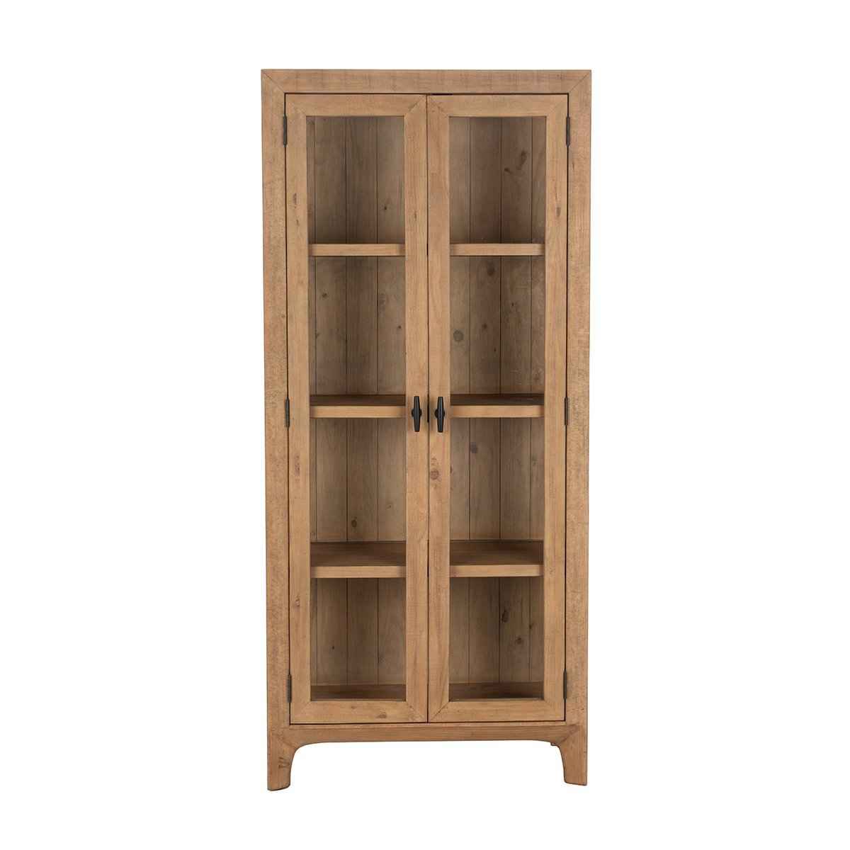 Crest Display Cabinet - Warm Natural by Classic Home at Eve Furniture