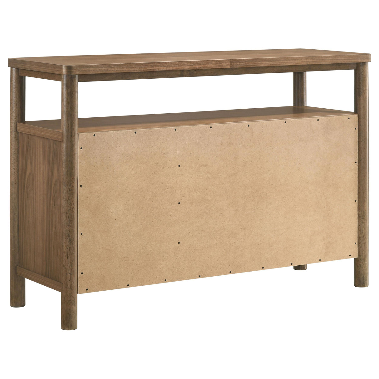 Crestmore Walnut Dining Cabinet Sideboard Buffet by Coaster at Eve Furniture