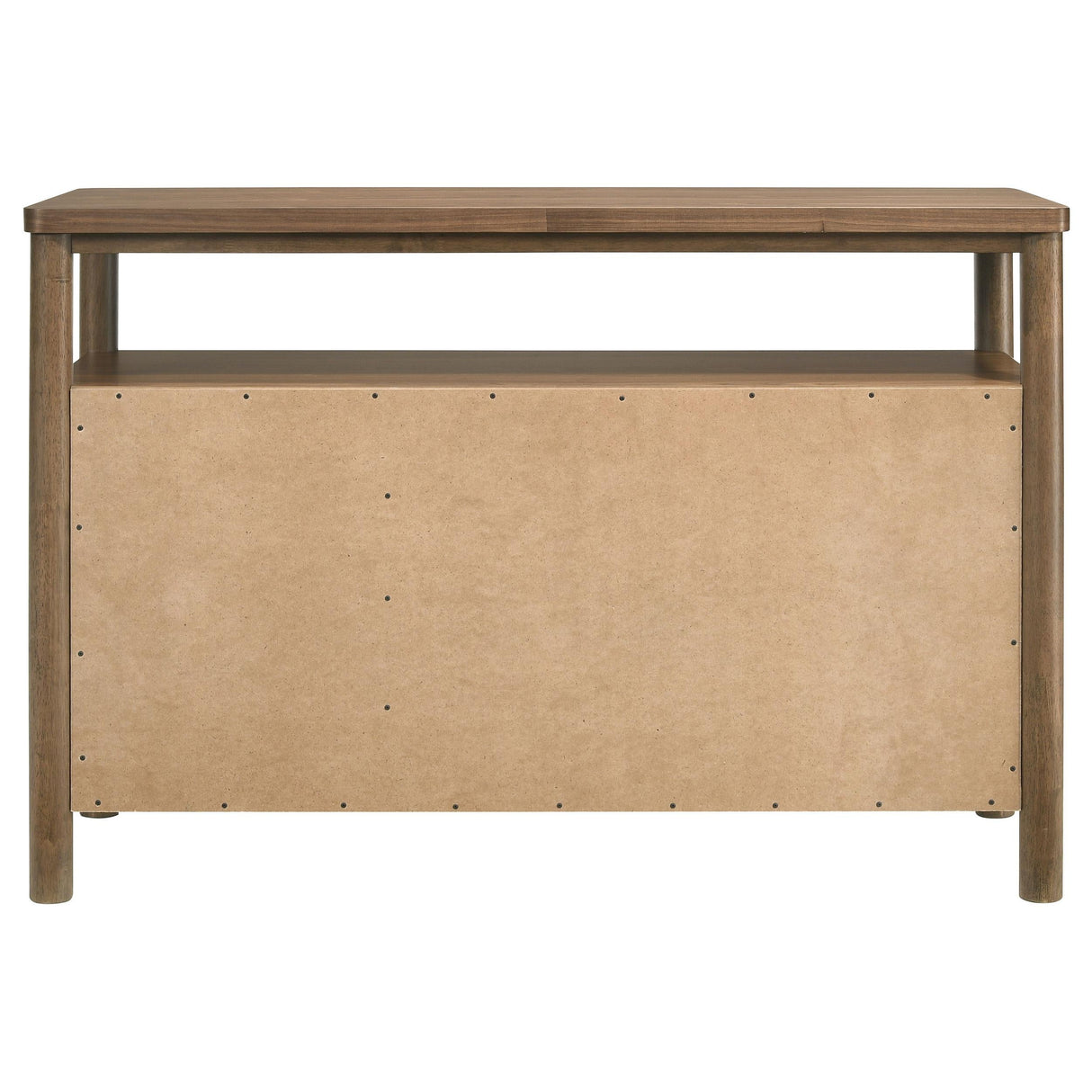 Crestmore Walnut Dining Cabinet Sideboard Buffet by Coaster at Eve Furniture