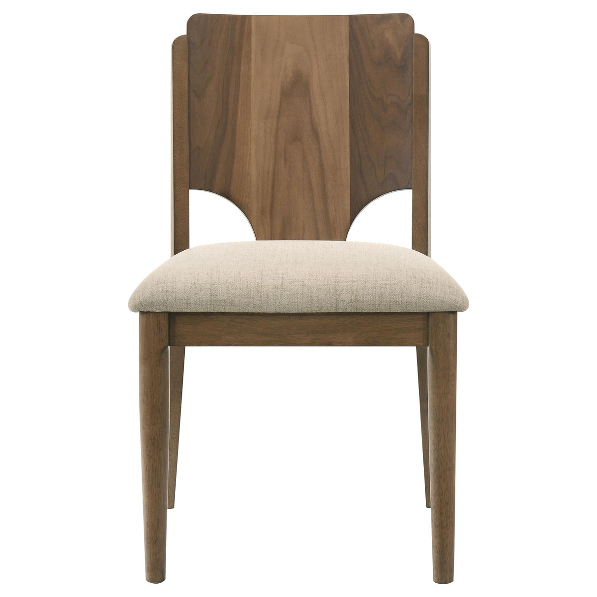 Crestmore Walnut Dining Chair, Set of 2 by Coaster at Eve Furniture
