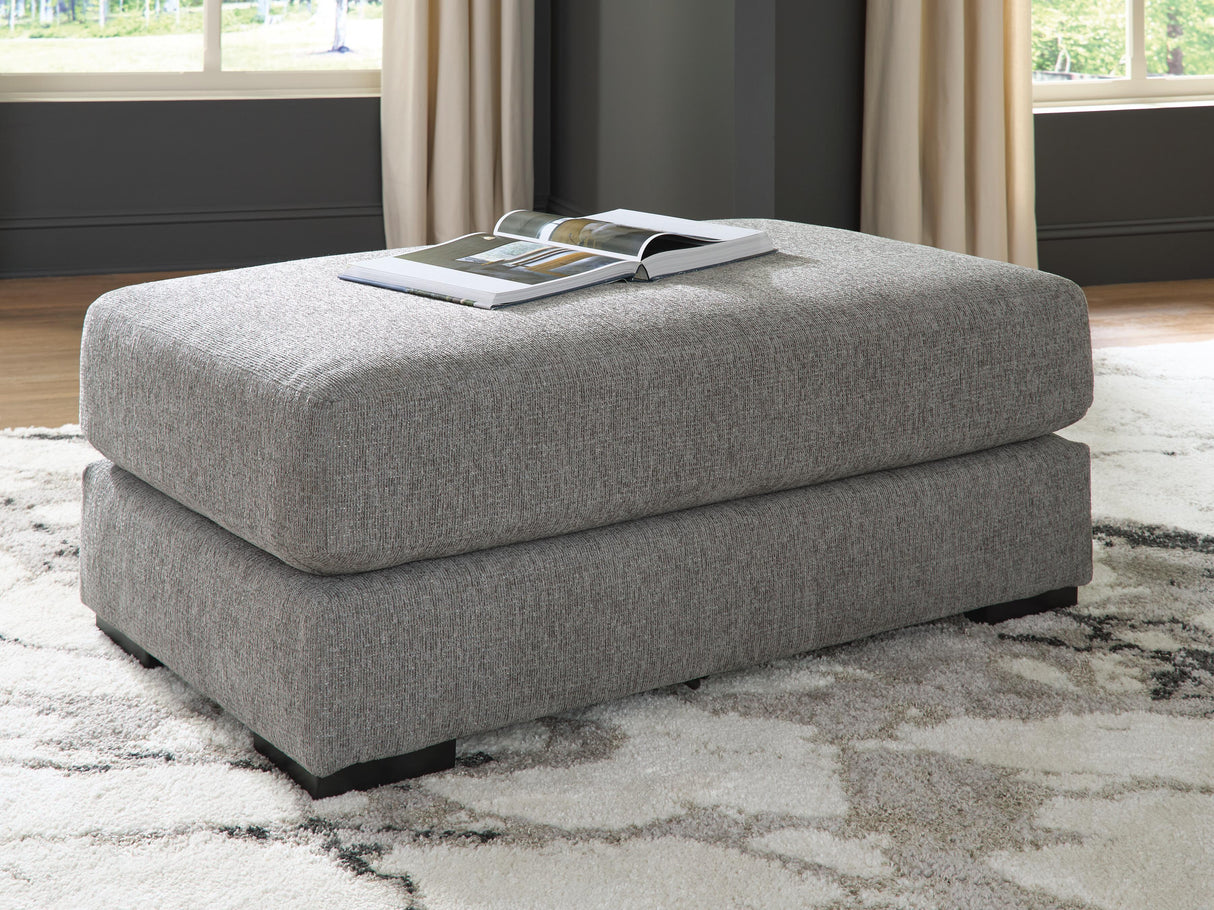 Creston Heights Smolder Oversized Accent Ottoman by Ashley at Eve Furniture