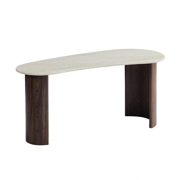 Cronus Walnut Writing Desk by Furniture of America at Eve Furniture