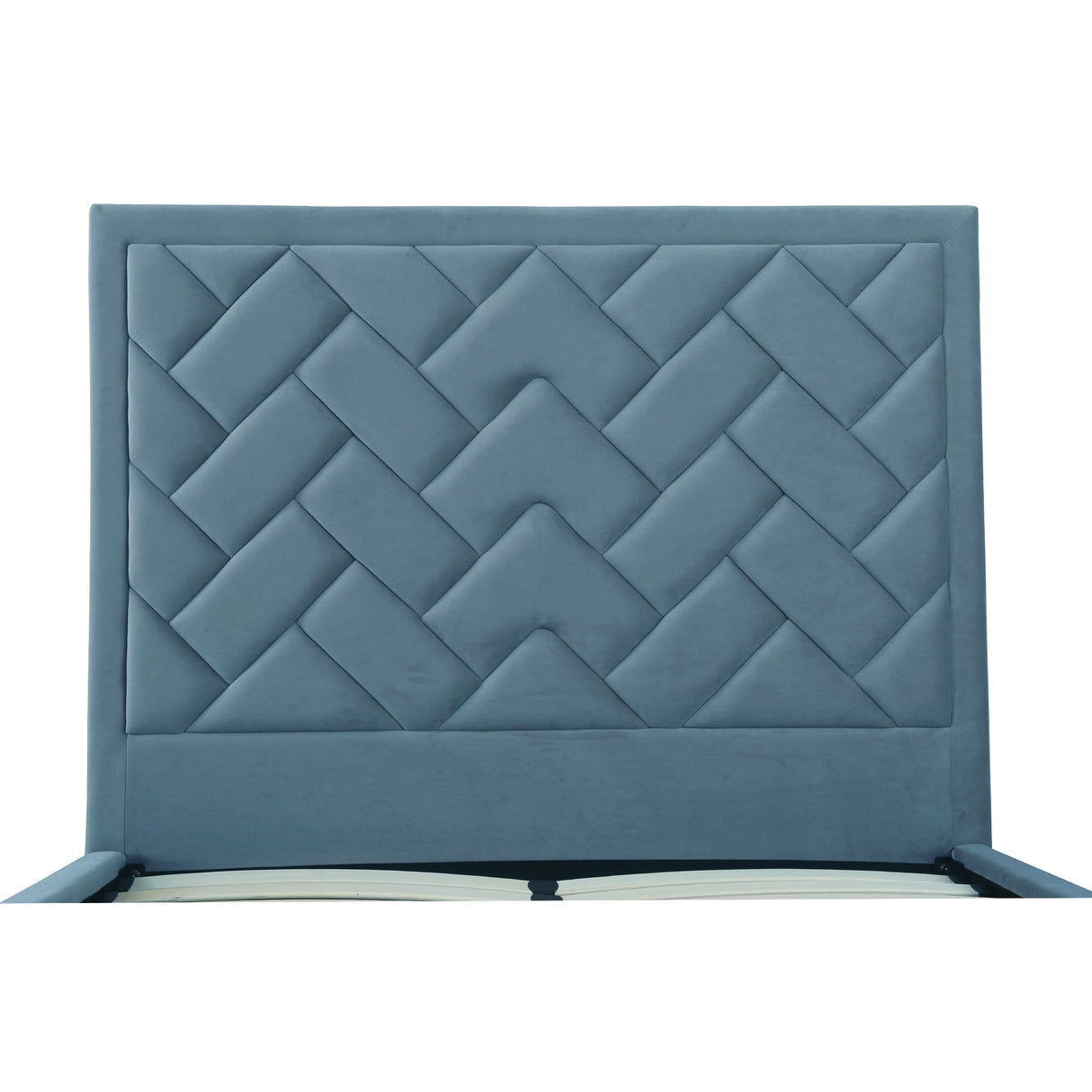 Crosby Full- Size Bed in Blue by Manhattan Comfort at Eve Furniture