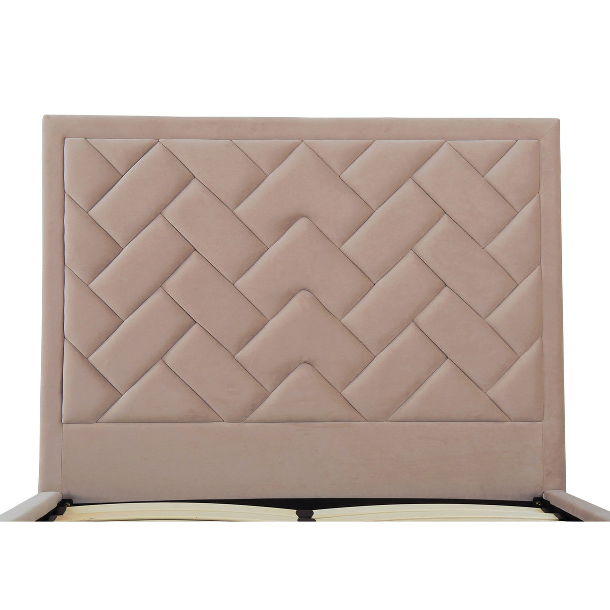 Crosby Full- Size Bed in Nude by Manhattan Comfort at Eve Furniture