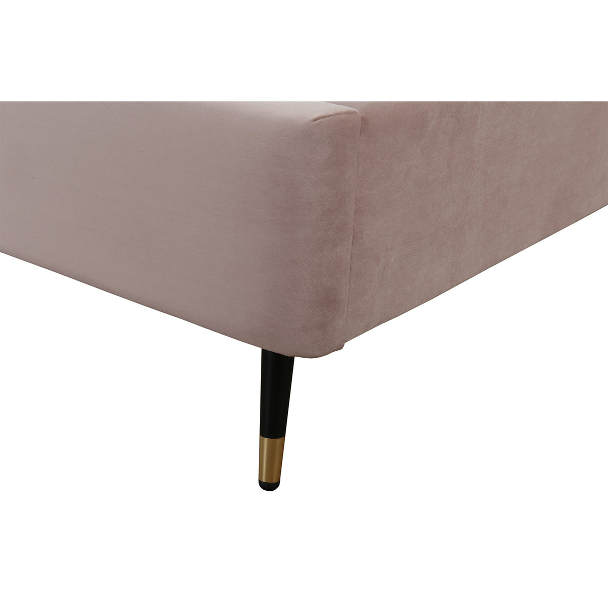 Crosby Twin-Size Bed in Blush by Manhattan Comfort at Eve Furniture