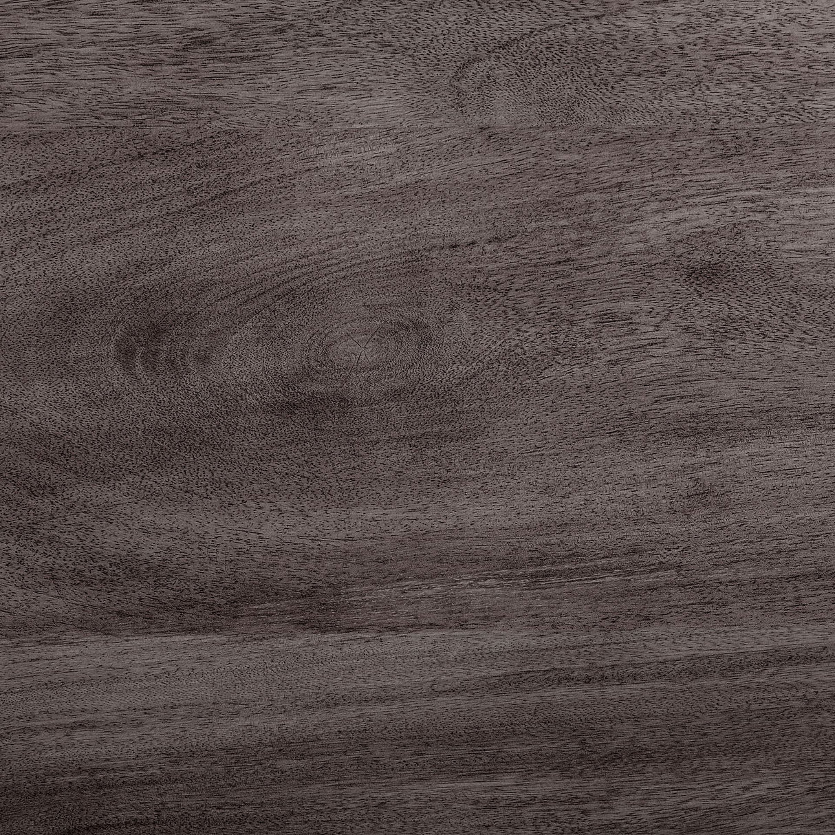 Crossman Round Dark Brown/Gray Solid Wood Table Top & Base Dining Table by Mercana at Eve Furniture