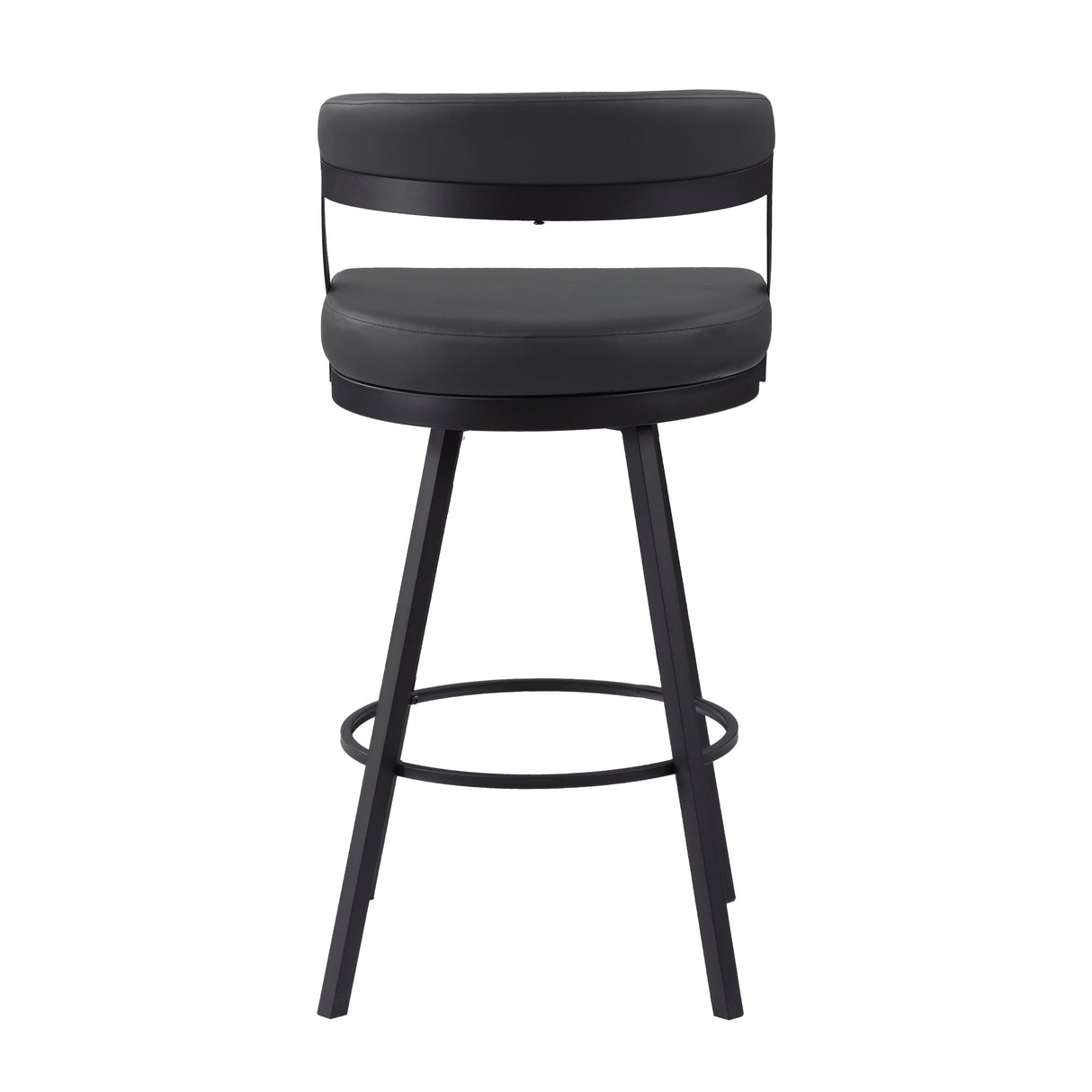 Crowley Black Swivel Pub Height Chair, Set of 2 by Homelegance at Eve Furniture