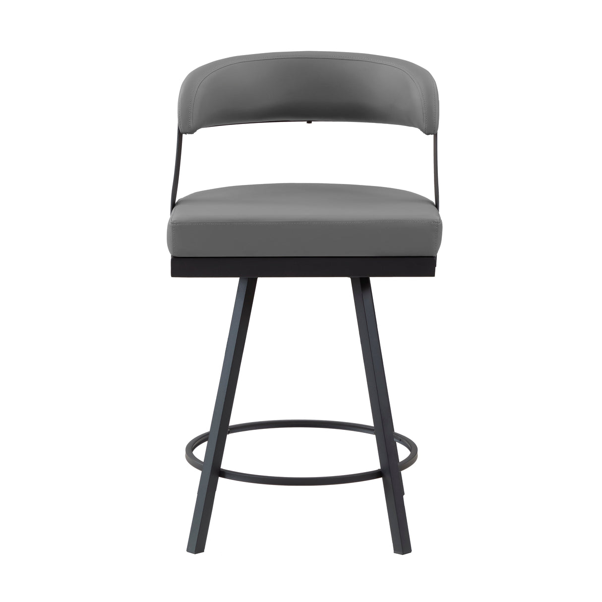 Crowley Gray Swivel Counter Height Chair, Set of 2 by Homelegance at Eve Furniture