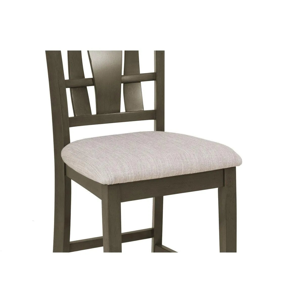 Cruz Gray Mindy 5-Piece Counter Height Set by Homelegance at Eve Furniture