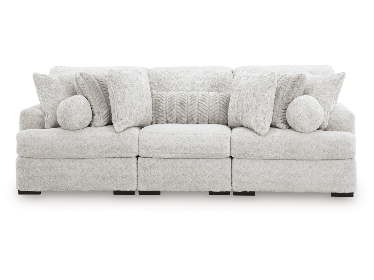 Cuddle Plush Arctic 3-Piece Modular Sofa by Ashley at Eve Furniture