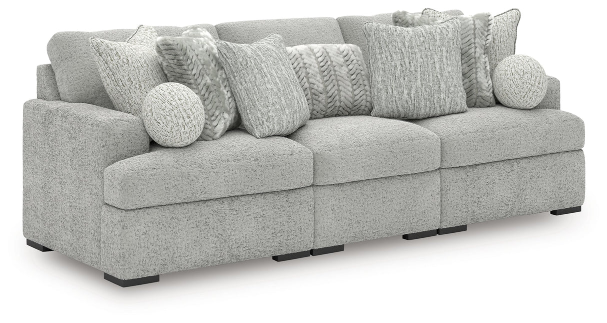 Cuddle Plush Arctic 3-Piece Modular Sofa by Ashley at Eve Furniture