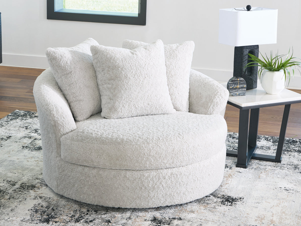Cuddle Plush Arctic Living Room Set by Ashley at Eve Furniture