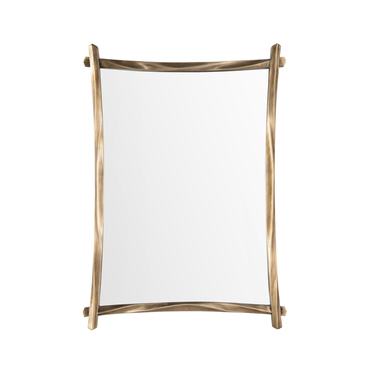 Cullen 1 Gold Wall Mirror by Crestview at Eve Furniture