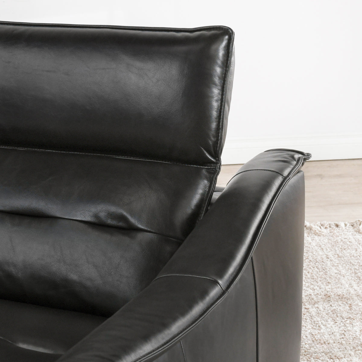 Cullman Power Recliner - Black by Classic Home at Eve Furniture