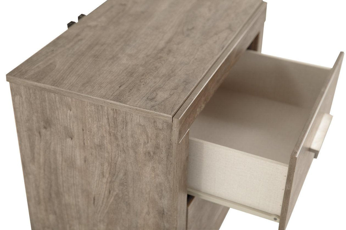 Culverbach Gray Nightstand by Ashley at Eve Furniture