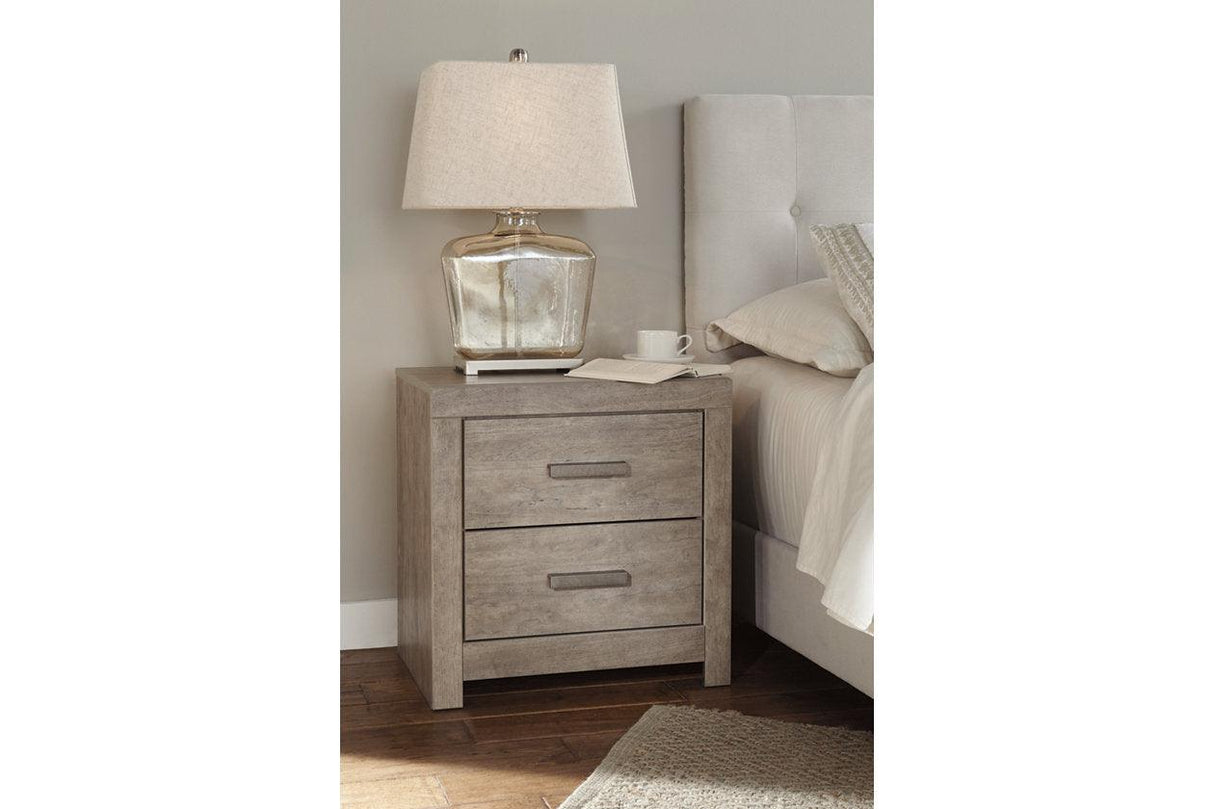 Culverbach Gray Nightstand by Ashley at Eve Furniture
