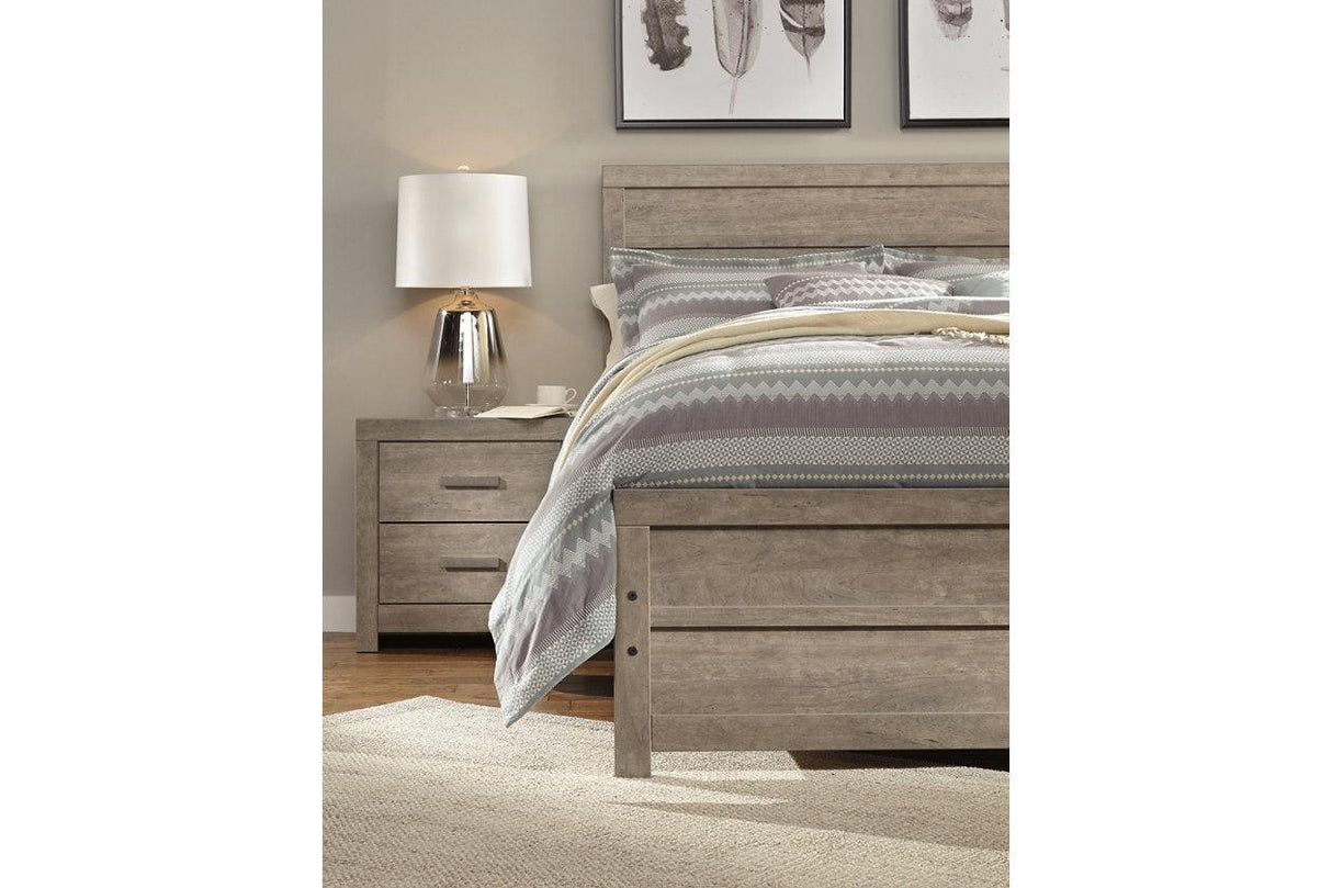 Culverbach Gray Queen Panel Bed by Ashley at Eve Furniture