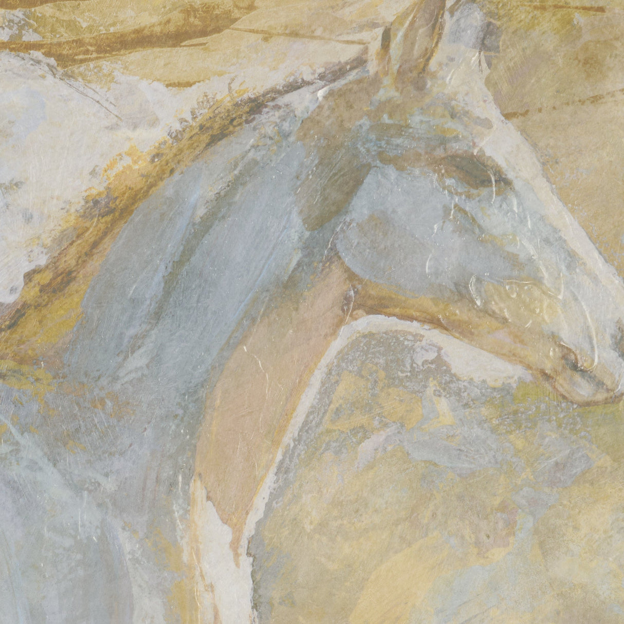 Curious I by Mercana Studio Hand Embelished Framed Artwork Matted under Glass by Mercana at Eve Furniture