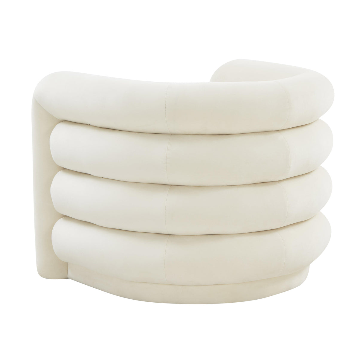 Curves Velvet Lounge Chair by TOV Furniture at Eve Furniture