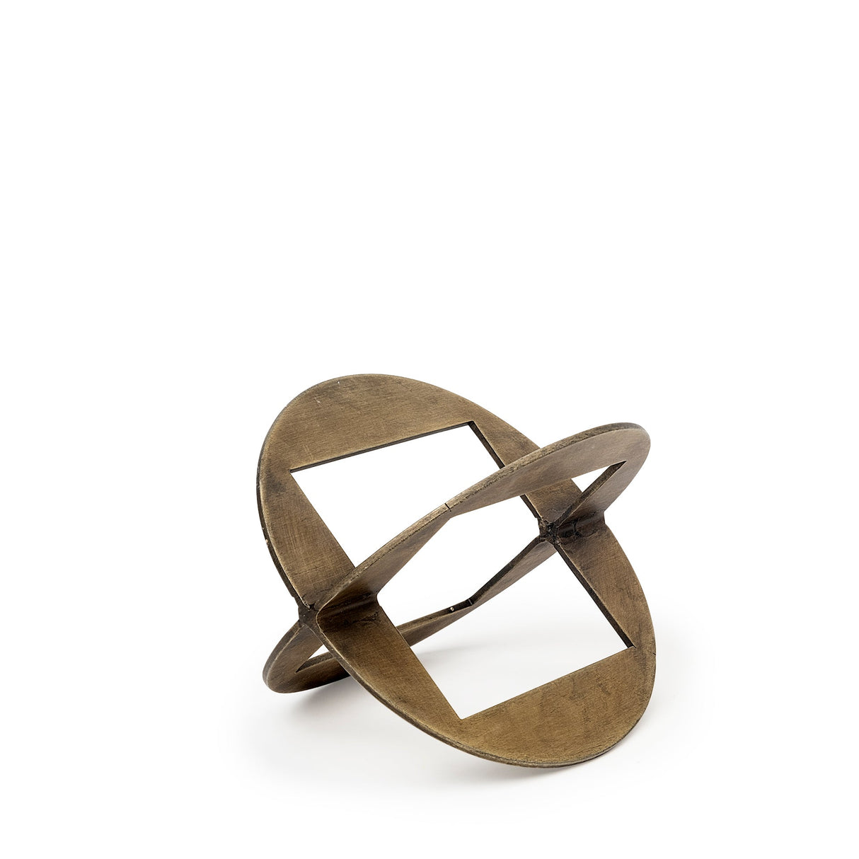 Cusco I (Small) Gold Geometric Decorative Object by Mercana at Eve Furniture
