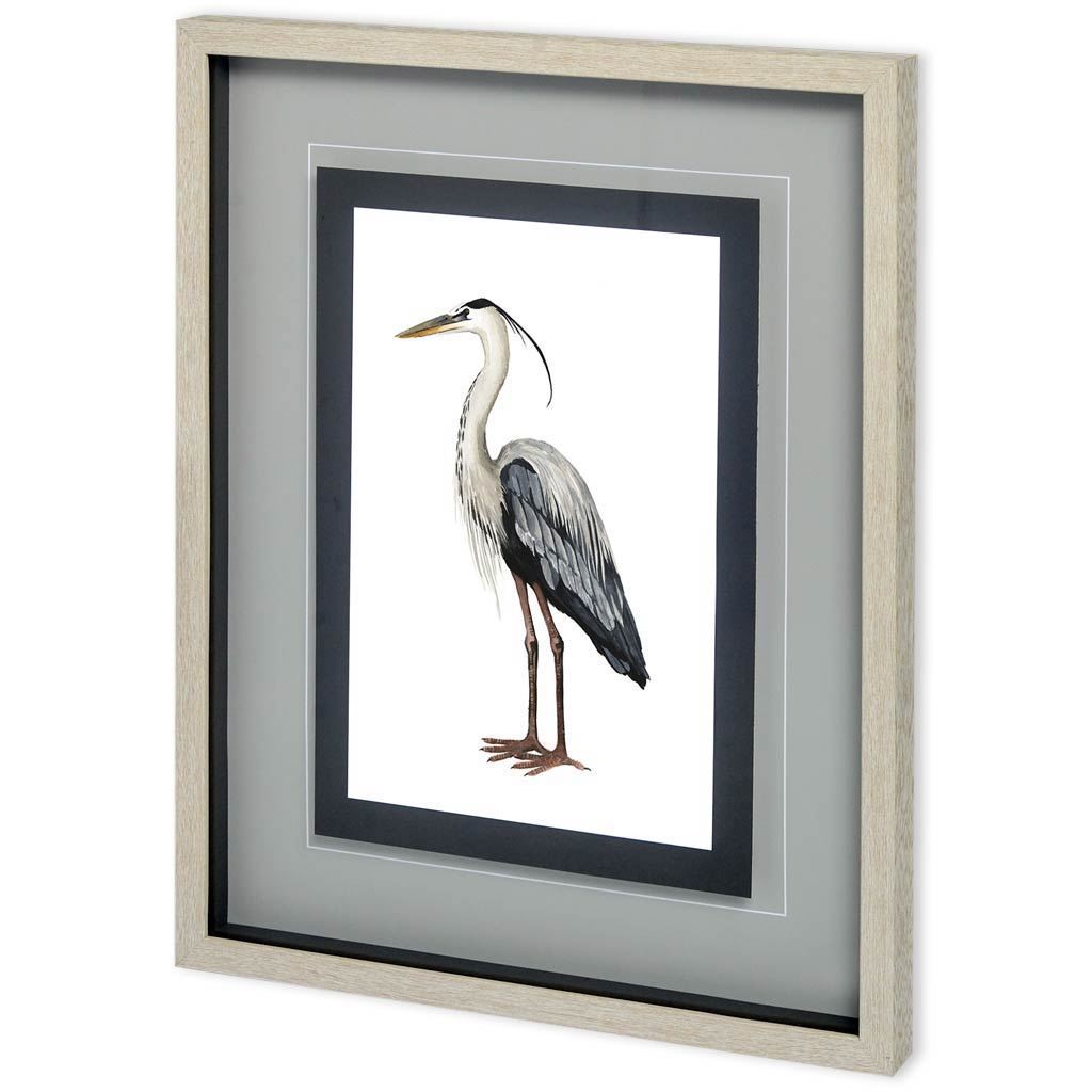 Custom Sea Bird I by Grace Popp a Framed Art Print Matted under Glass by Mercana at Eve Furniture