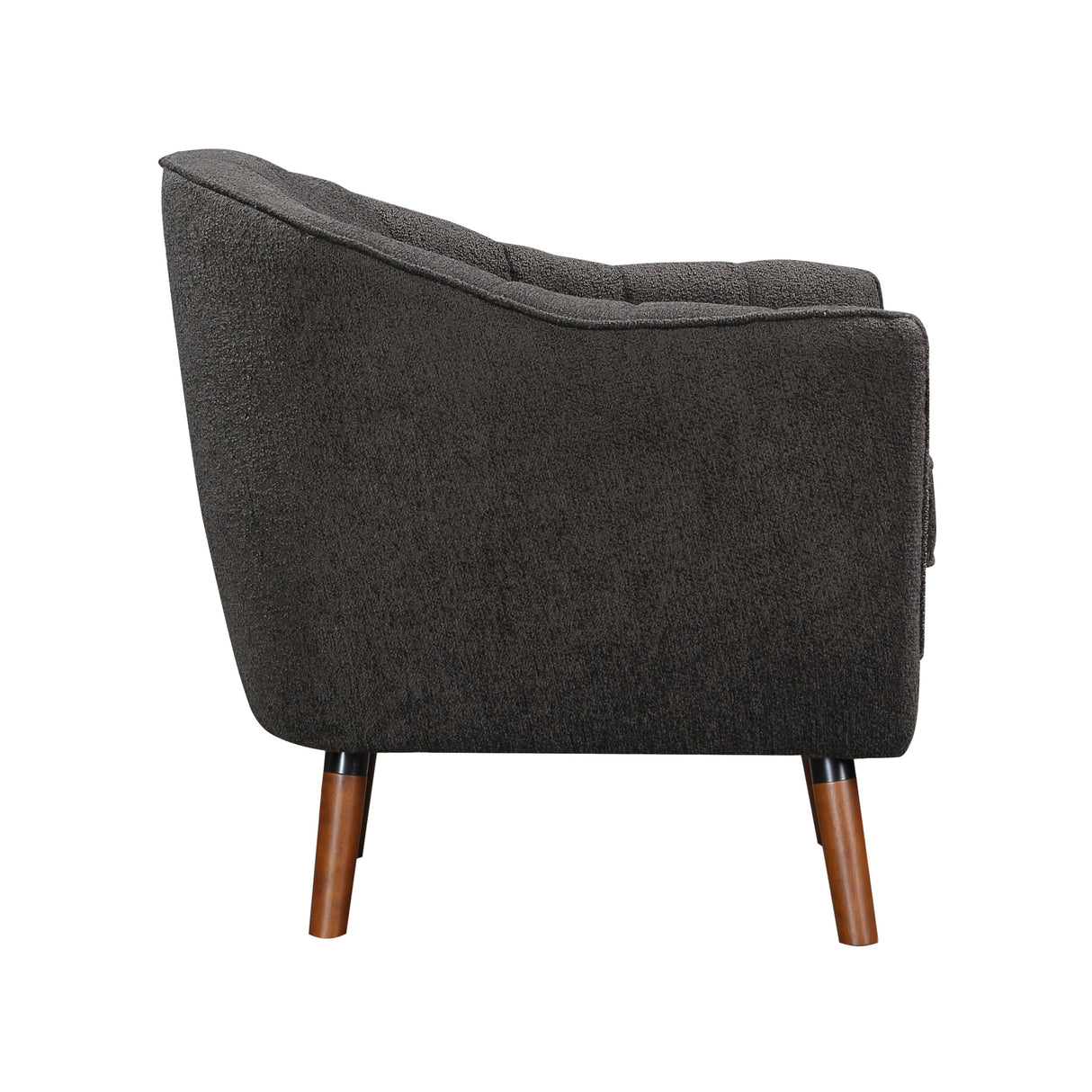Cutler Charcoal Accent Chair by Homelegance at Eve Furniture