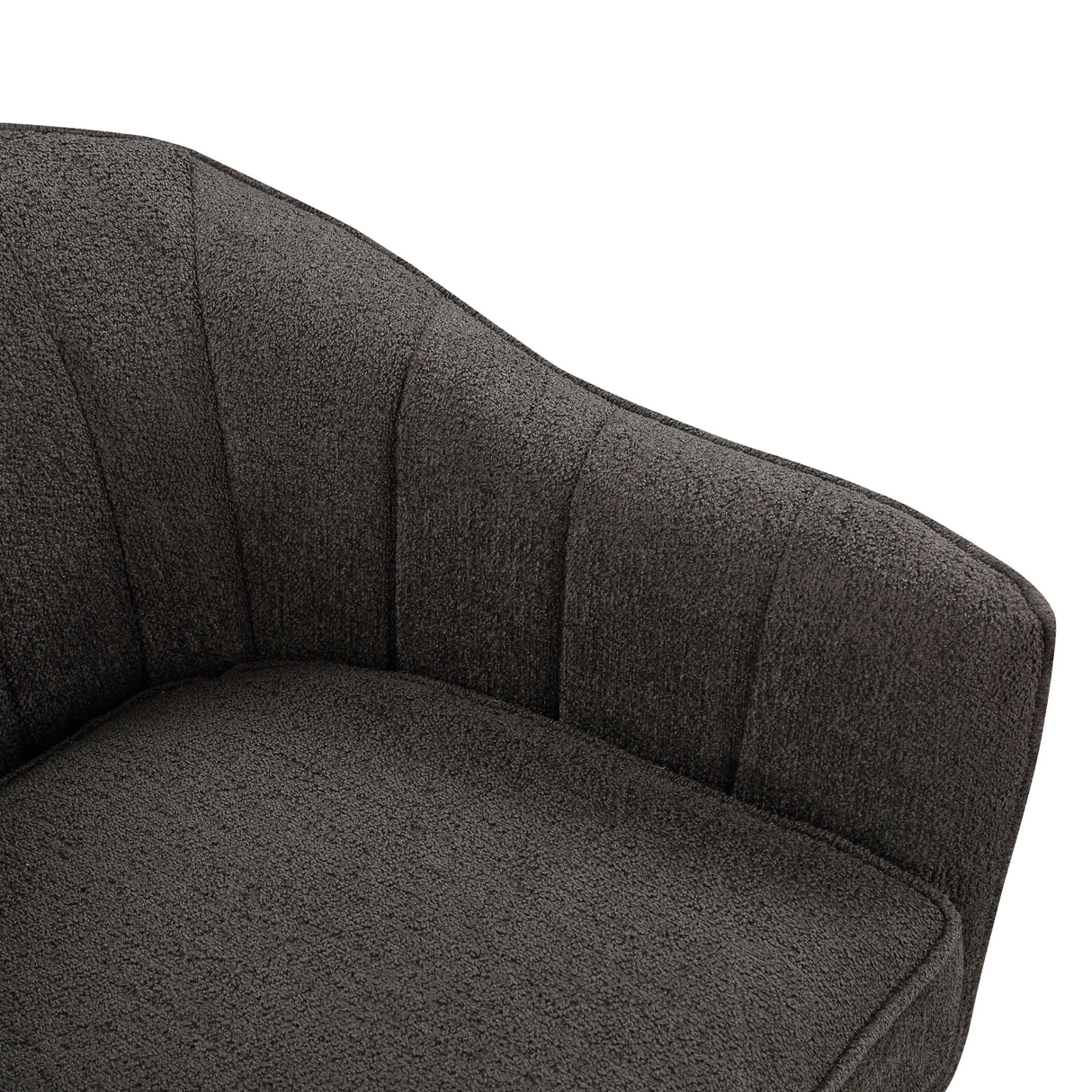 Cutler Charcoal Accent Chair by Homelegance at Eve Furniture