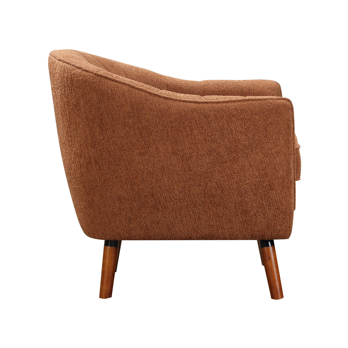 Cutler Rust Accent Chair by Homelegance at Eve Furniture