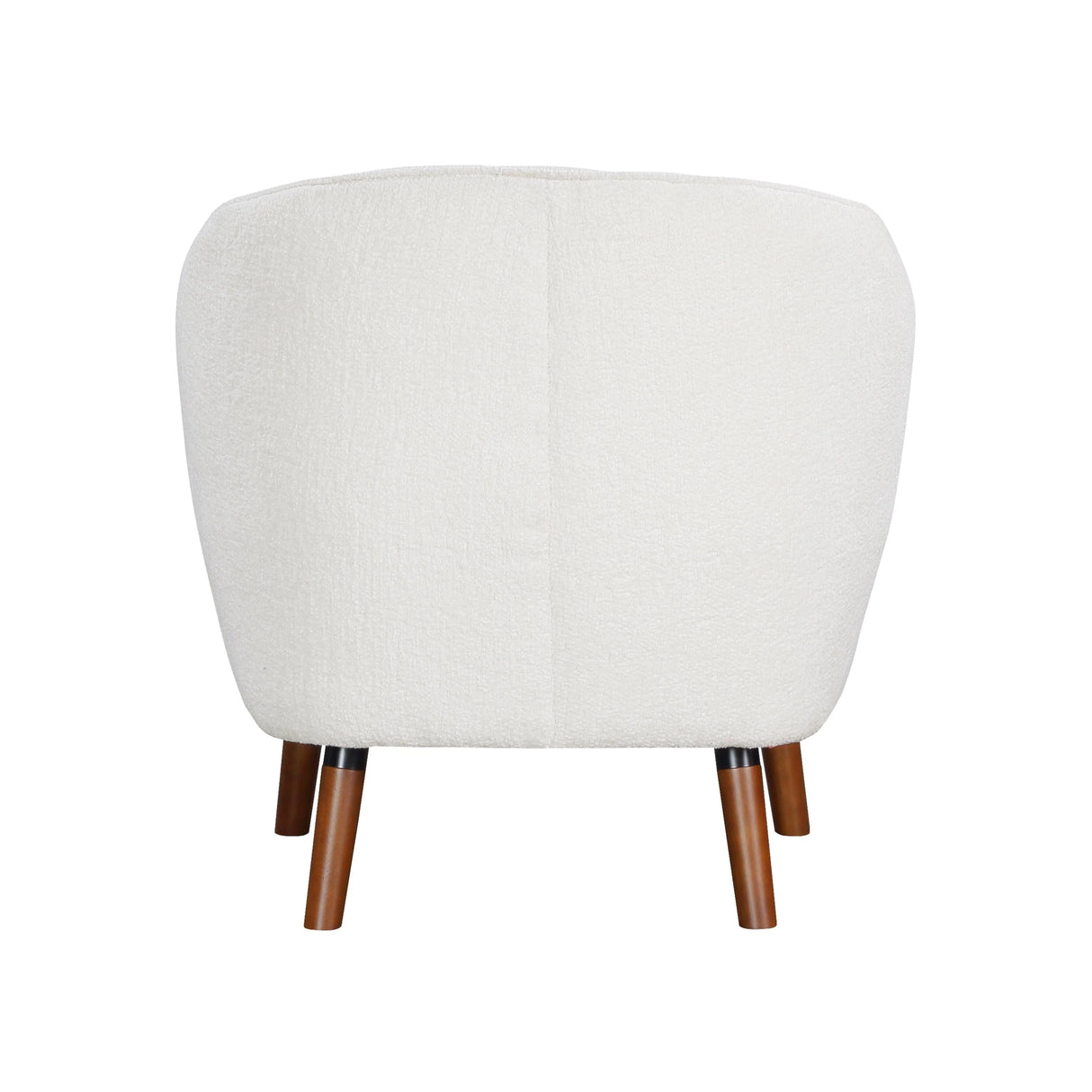 Cutler White Accent Chair by Homelegance at Eve Furniture