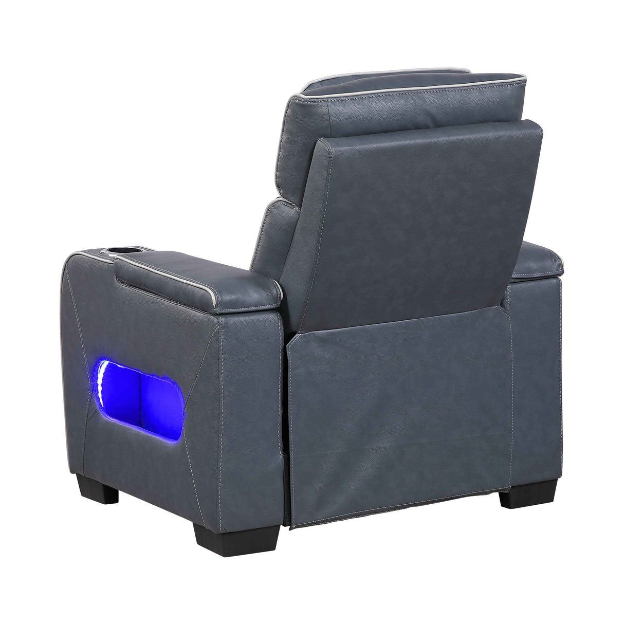 Cyber Blue 3-Piece Power Reclining Living Room Set by Homelegance at Eve Furniture