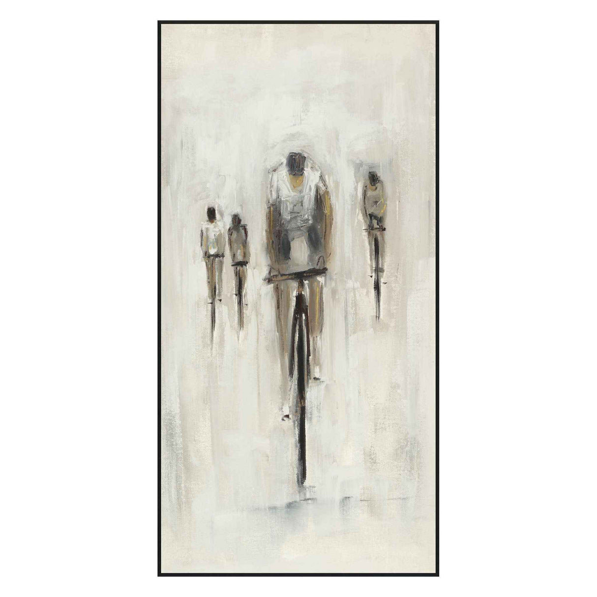 Cyclist Multicolor Painting by Buddy Whitlock by Classic Home at Eve Furniture