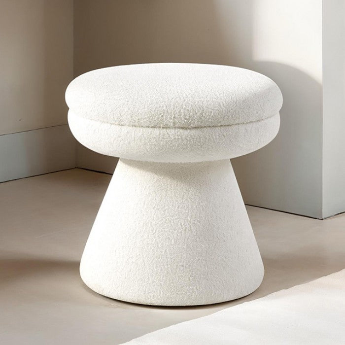 Cynthia Beige Stool by Furniture of America at Eve Furniture
