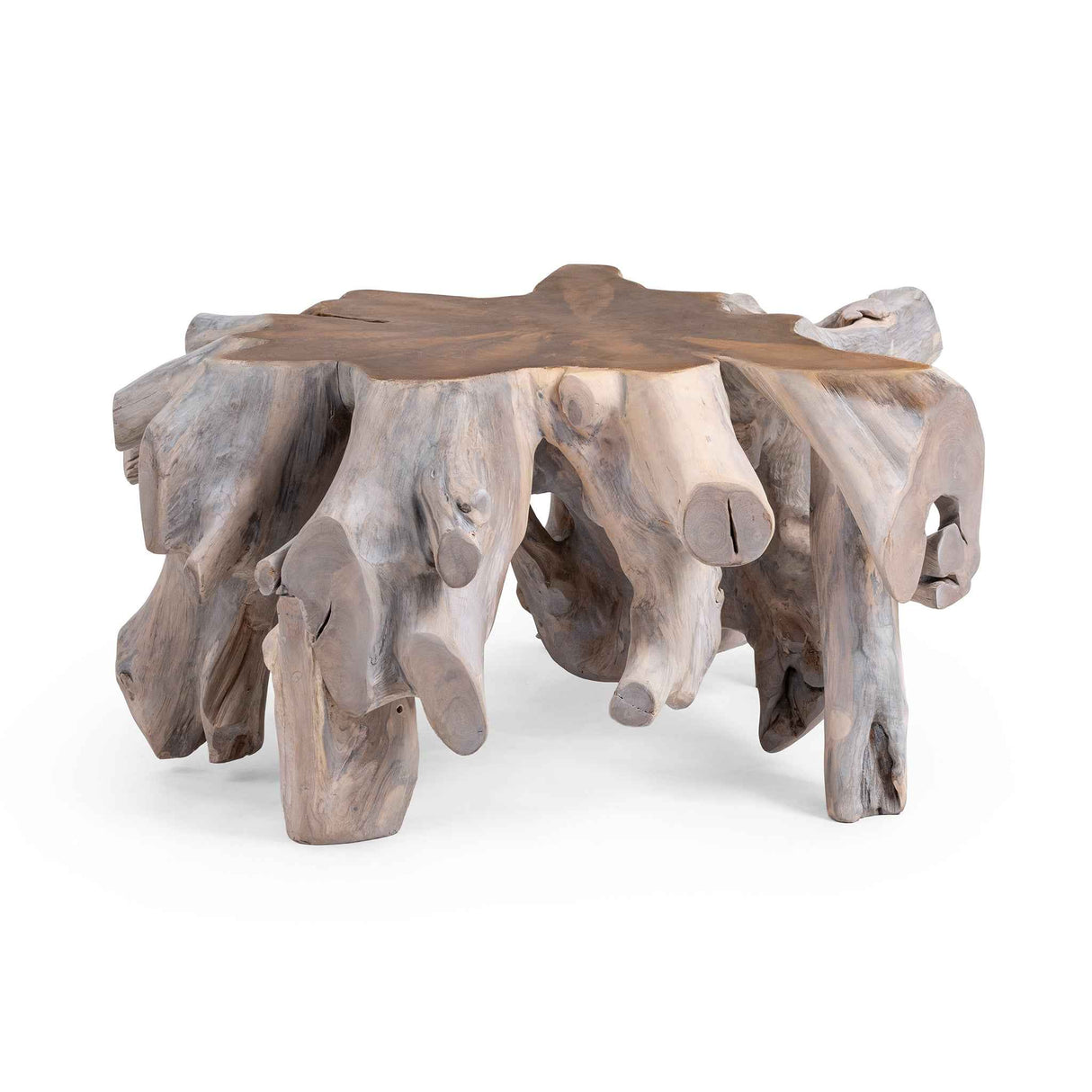 Cypress Coffee Table - Natural White Wash by Classic Home at Eve Furniture