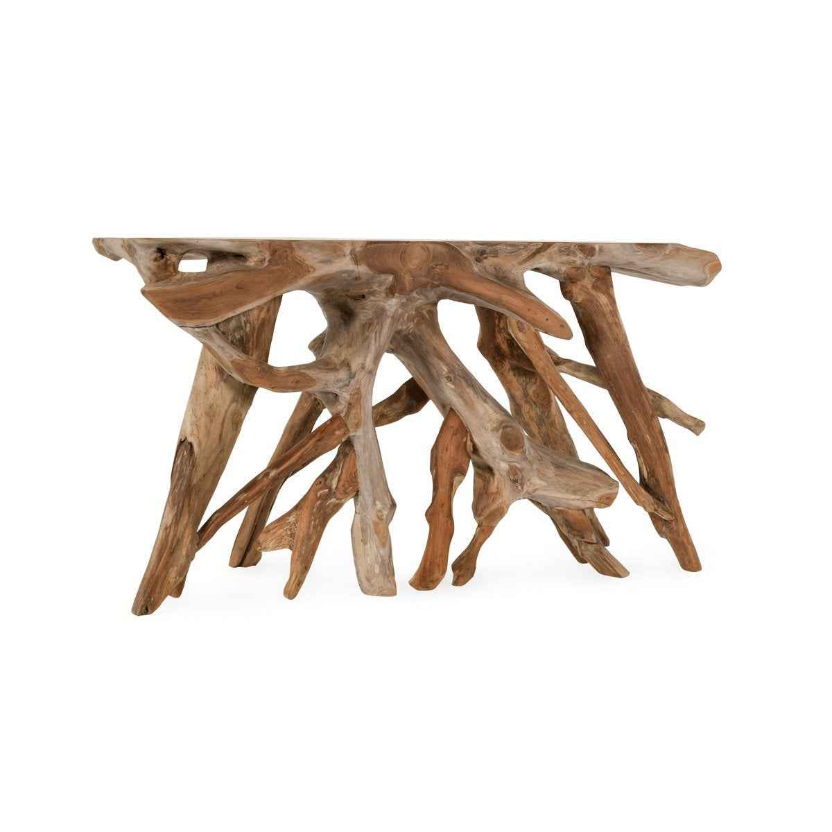 Cypress Console Table - Natural by Classic Home at Eve Furniture