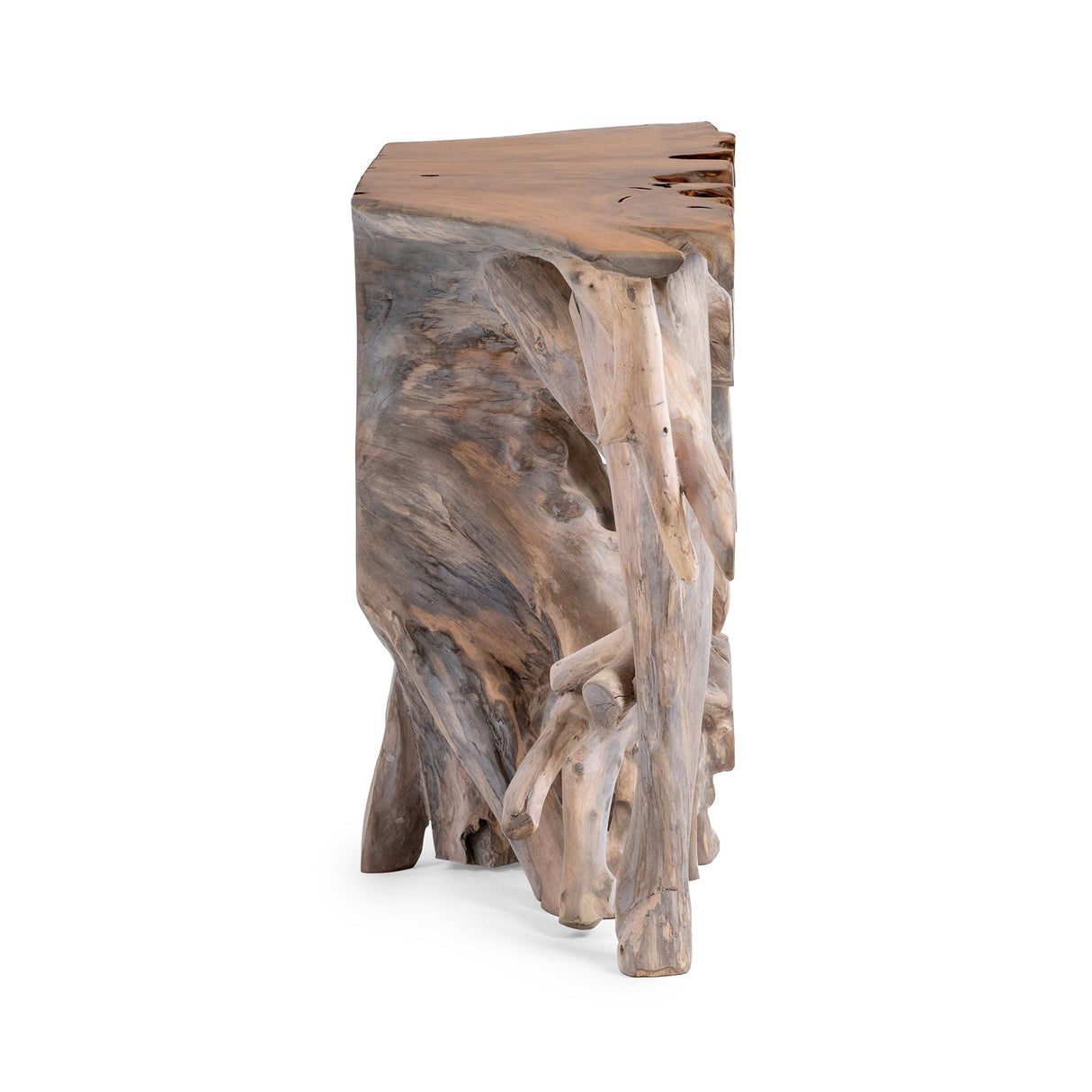 Cypress Console Table - Natural White Wash by Classic Home at Eve Furniture