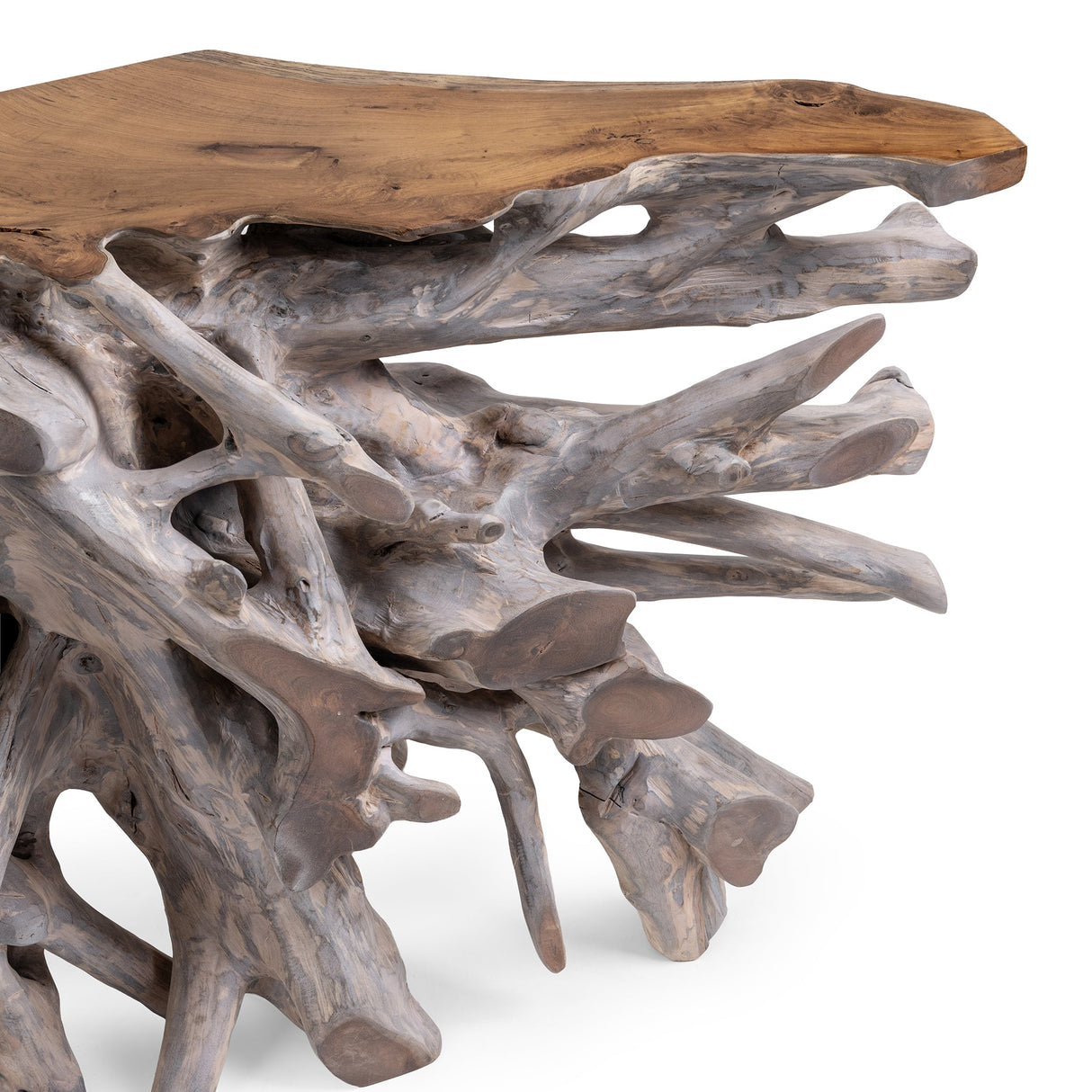 Cypress Console Table - Natural White Wash by Classic Home at Eve Furniture